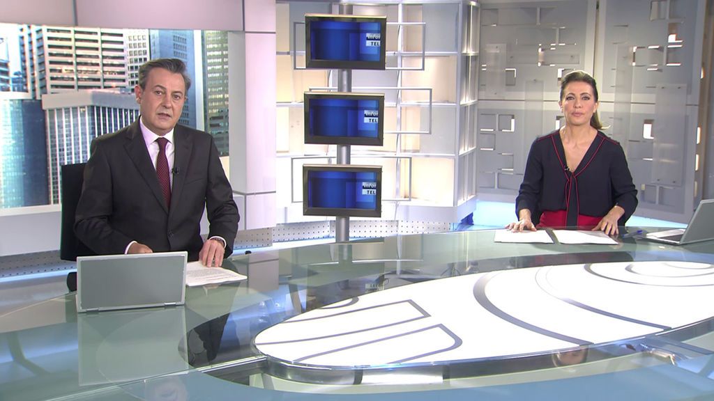 Con José Ribagorda y Ángeles Blanco Informativos Telecinco 2021 Mediodía 07/02/2021