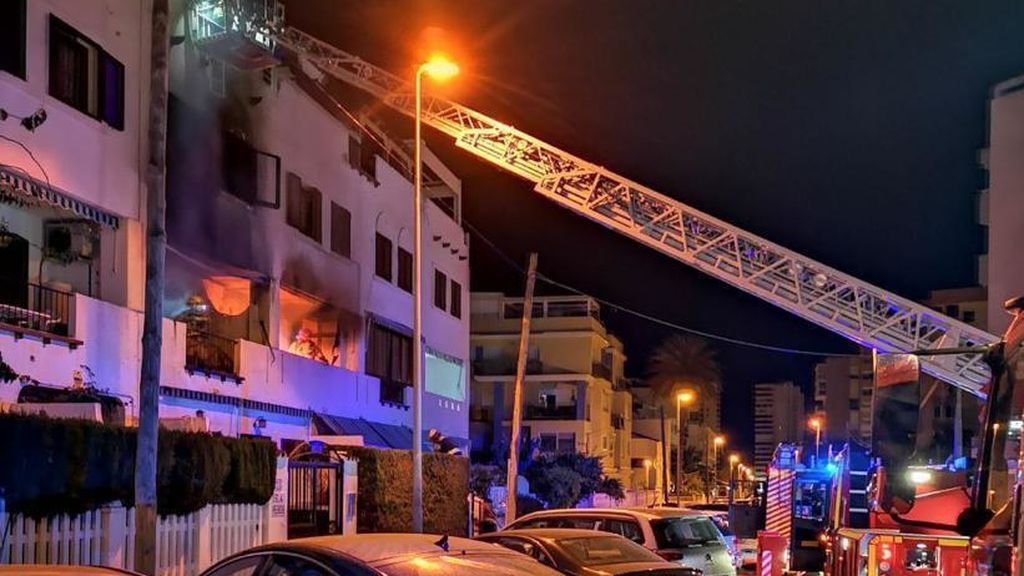 Incendio en El Campello, Alicante