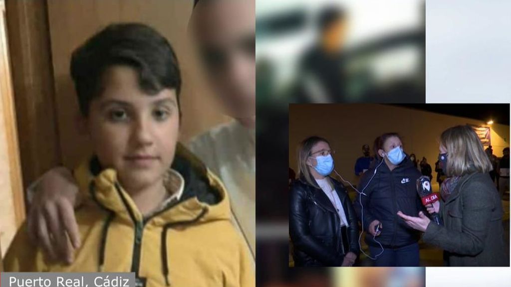 Familia del menor desaparecido en Cádiz