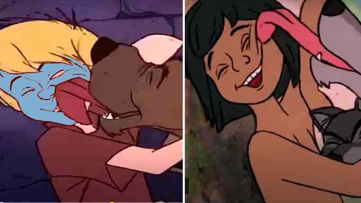 Reutilización de dibujos de Disney Reutilización de dibujos de Disney
