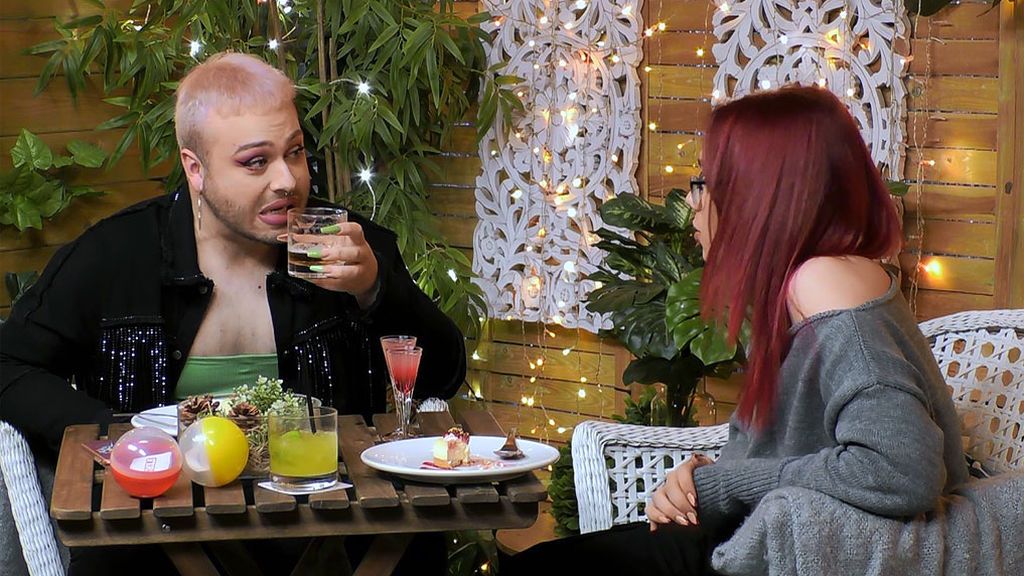 Alberto y Andrés en el programa 'First Dates'