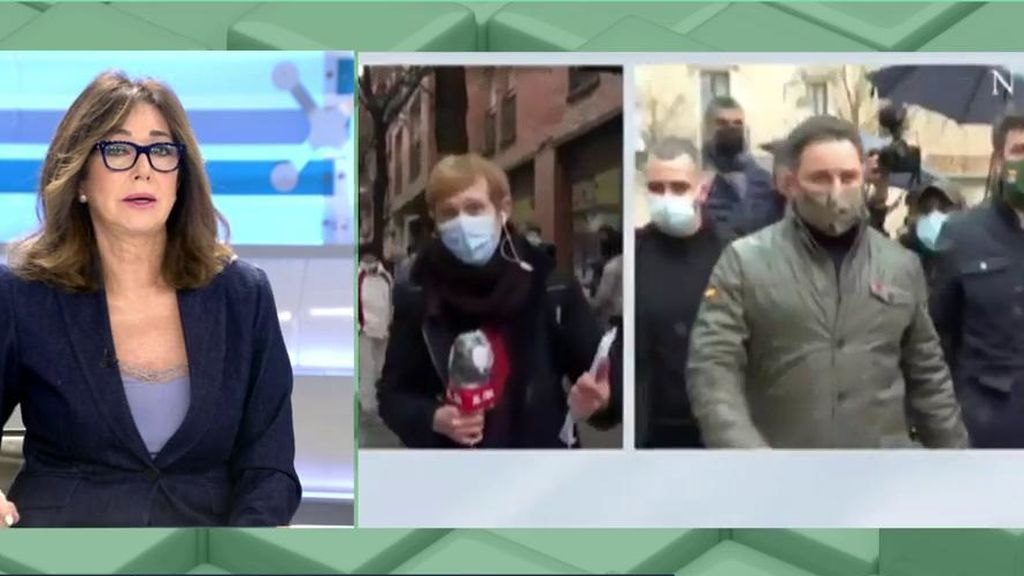 Ana Rosa explota contra los manifestantes que apedrearon a Abascal e increparon a un periodista en Girona