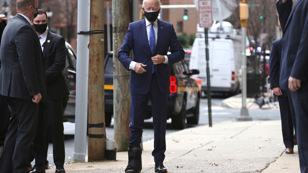Biden recibe el alta médica tras recuperarse de sus fracturas en el pie Biden recibe el alta médica tras recuperarse de sus fracturas en el pie
