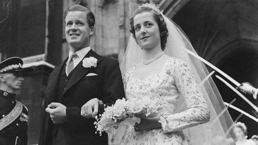 Frances y John Spencer se casaron en 1954.
