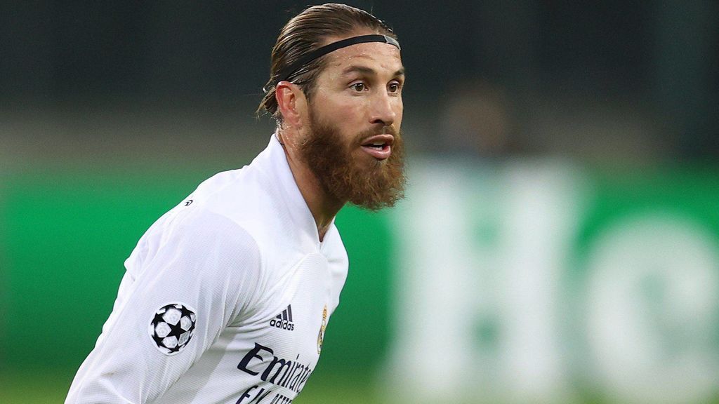 Sergio Ramos ya trabaja en la recuperación de la rodilla.