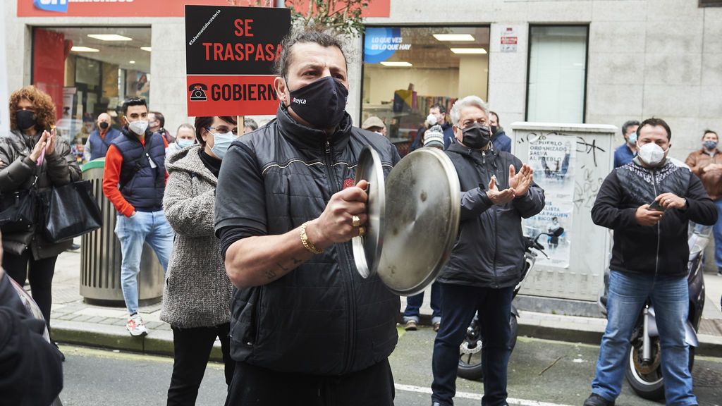 Protesta hosteleros