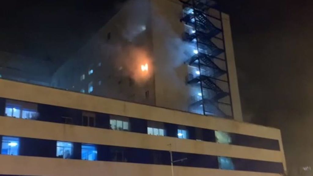 Incendio provocado en el hospital Puerta del Mar de Cádiz