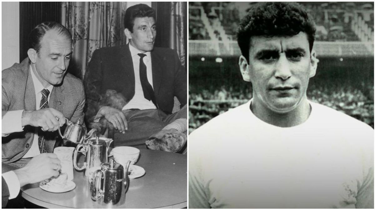 Pachín, leyenda del Real Madrid.