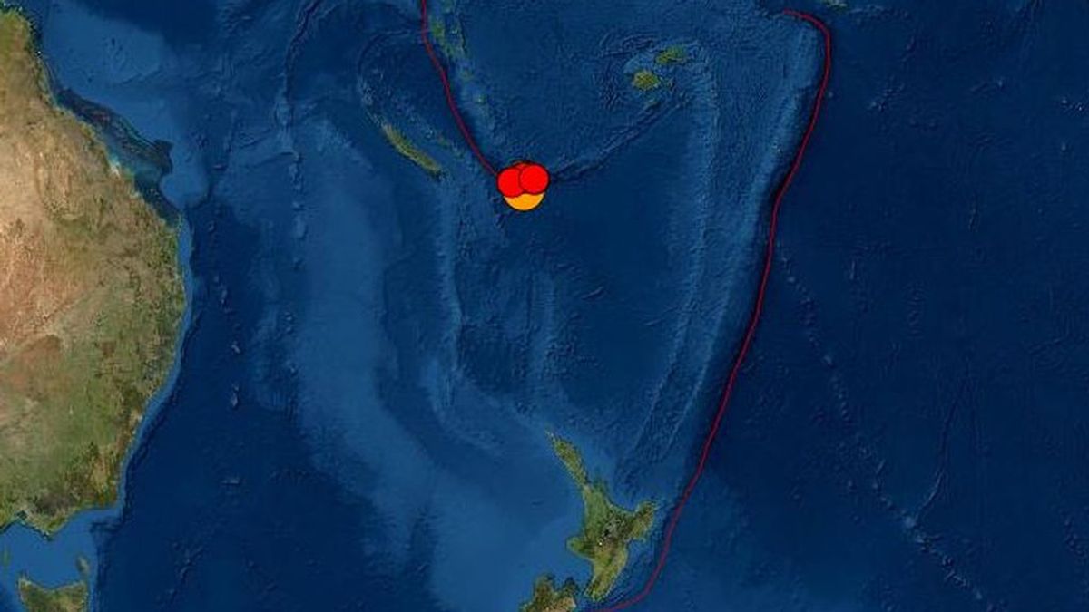 Alerta de tsunami en el Pacífico tras un poderoso terremoto de 7,7 al norte de Nueva Zelanda
