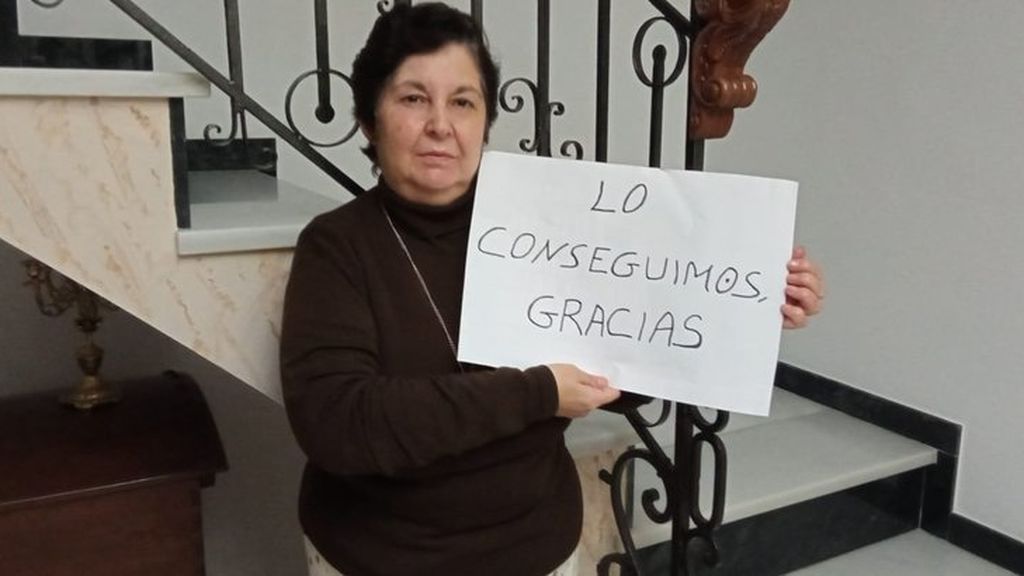 Teresa, enferma de esclerosis, consigue que le reanuden el tratamiento Teresa, enferma de esclerosis, consigue que le reanuden el tratamiento