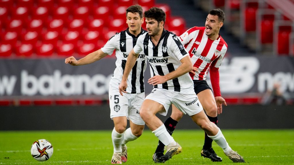 Melero hace el primero para el Levante en San Mamés (0-1)