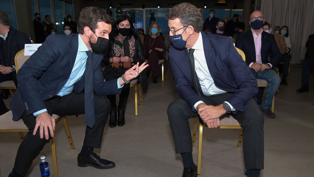 Feijóo respalda la actuación del Gobierno de Rajoy el 1-O tras las críticas de Casado Feijóo respalda la actuación del Gobierno de Rajoy el 1-O tras las críticas de Casado