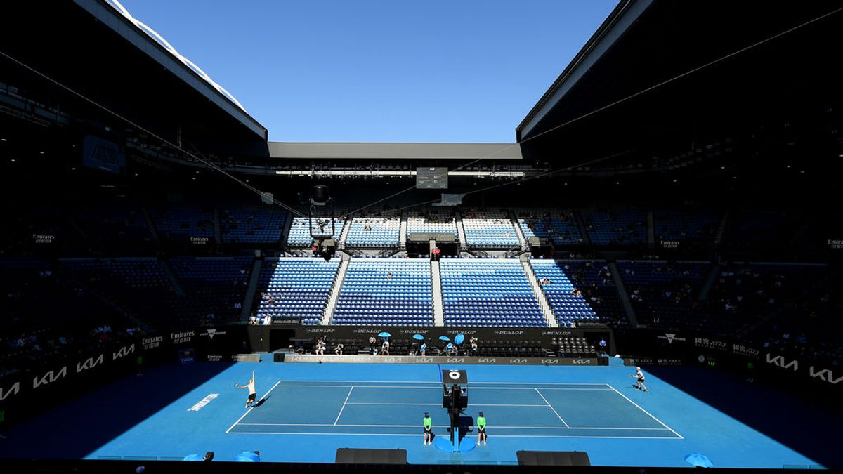 El Open de Australia continúa pero sin público por el confinamiento de Melbourne El Open de Australia continúa pero sin público por el confinamiento de Melbourne