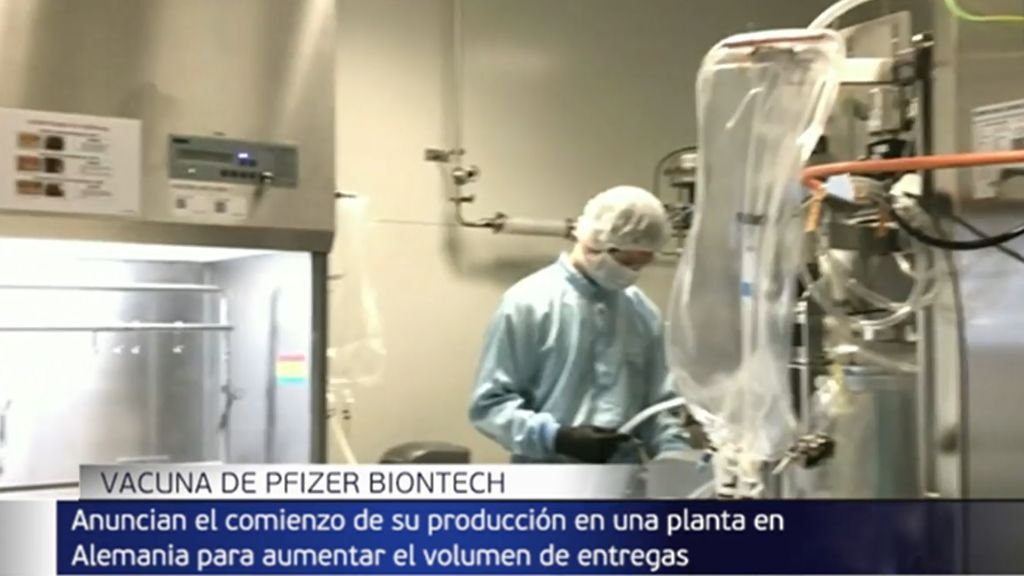 Pfizer y Biontech anuncian la puesta en marcha de una fábrica de vacunas en Alemania