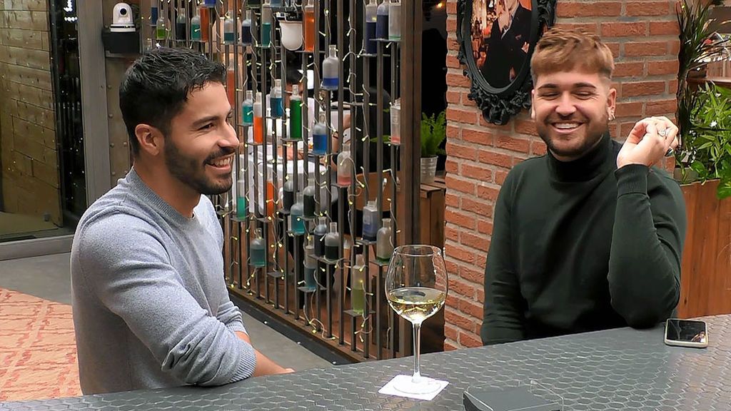 Daniel y Fran en el programa 'First Dates'