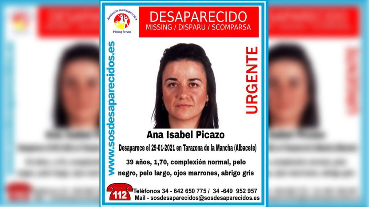 Piden ayuda para encontrar a Ana Isabel Picazo, una mujer de 39 años desaparecida en Albacete