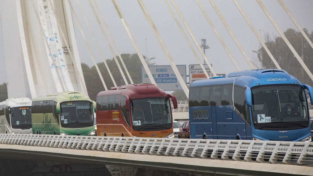 Los transportistas de Andalucía se ofrecen para el traslado de ciudadanos y viales para acelerar la vacunación masiva Los transportistas de Andalucía se ofrecen para el traslado de ciudadanos y viales para acelerar la vacunación masiva