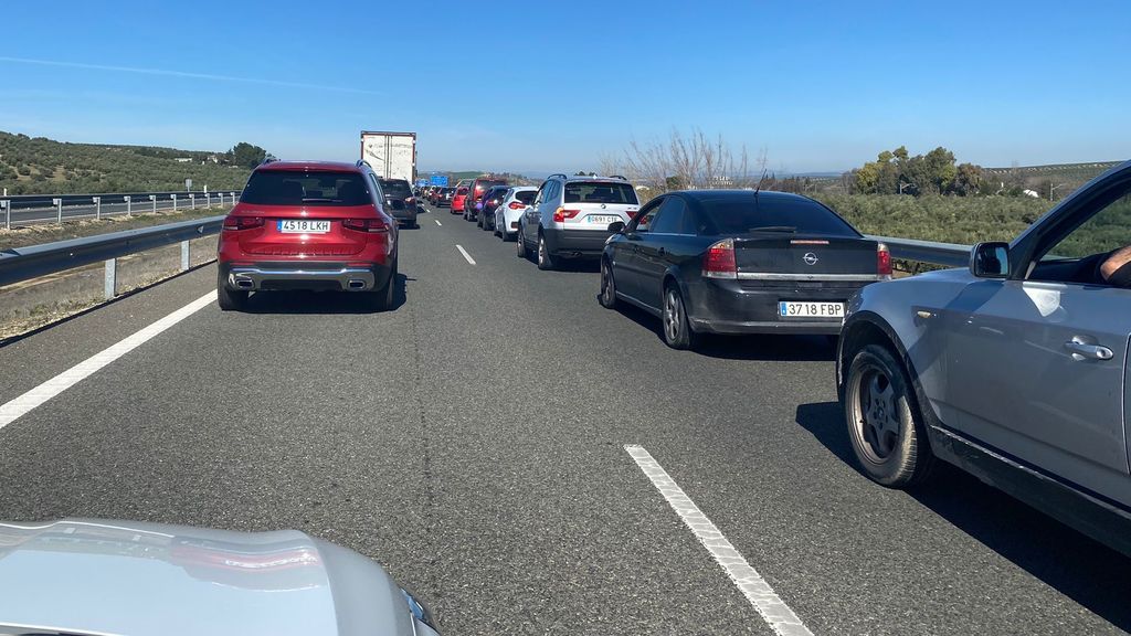 Caravana de protesta en Jaén