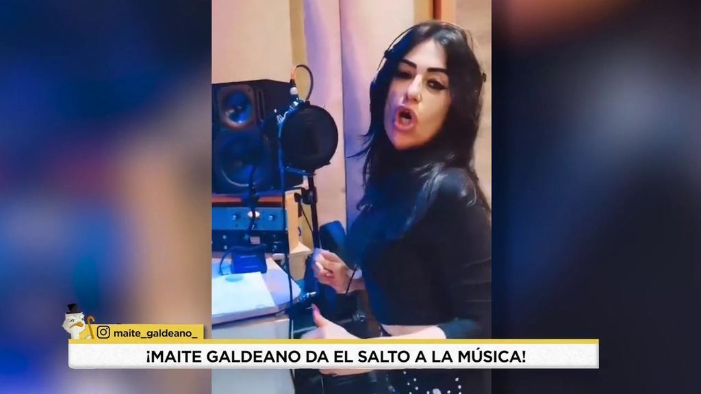 Maite Galdeano graba su propia canción