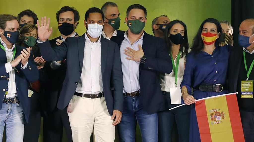 Vox se convierte en la cuarta fuerza política de Cataluña y barre al PP hasta la última posición Vox se convierte en la cuarta fuerza política de Cataluña y barre al PP hasta la última posición