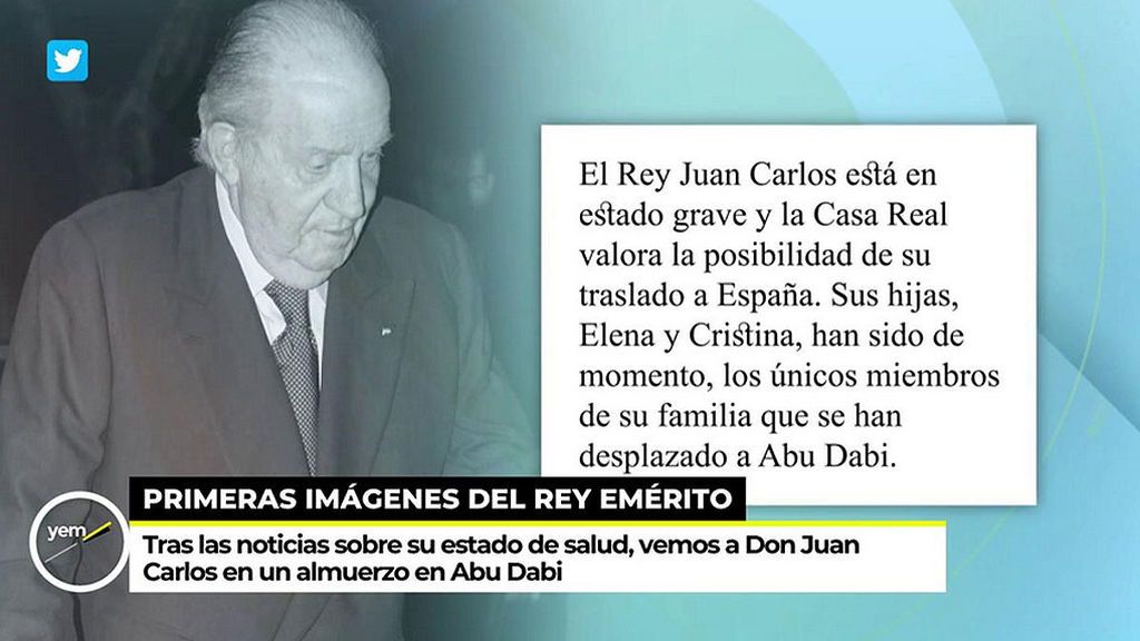 Pilar Eyre da la voz de alarma sobre el estado de salud de don Juan Carlos