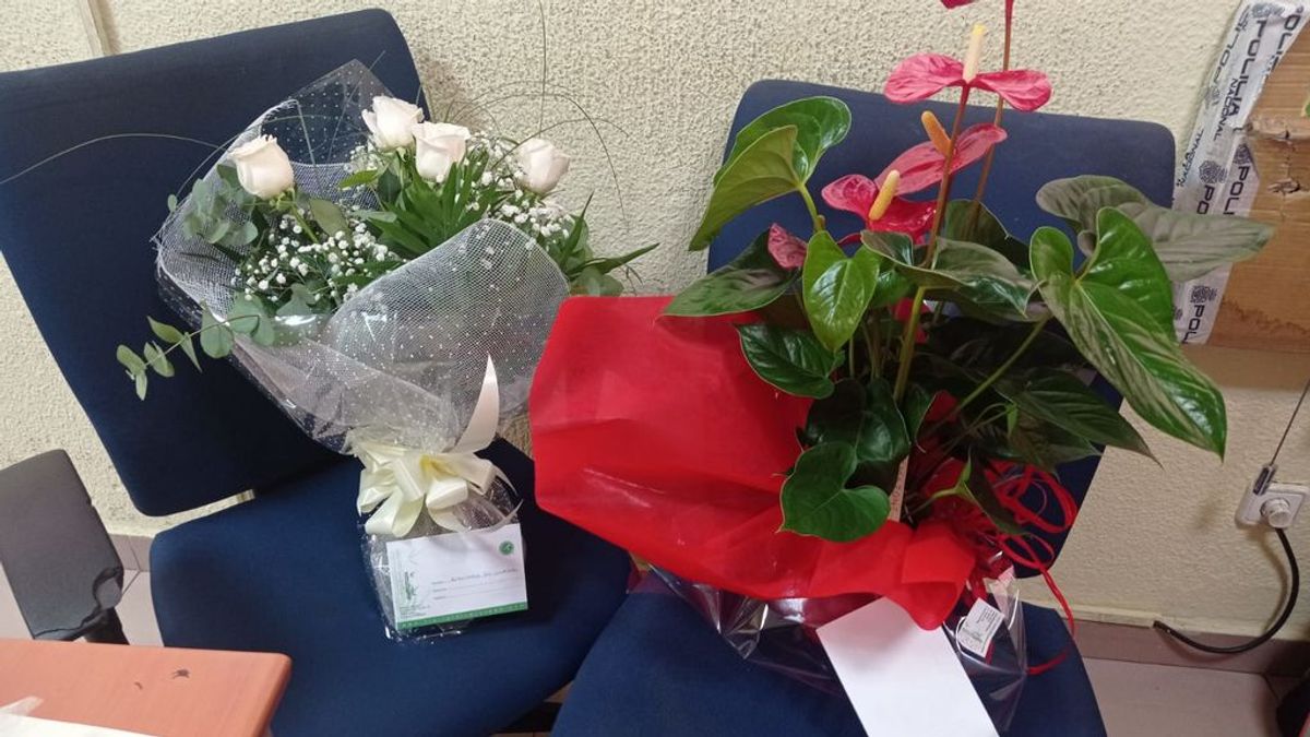 Oleada de solidaridad tras los disturbios de Linares: los vecinos llevan ramos de rosas y dedicatorias de apoyo a la Comisaría Oleada de solidaridad tras los disturbios de Linares: los vecinos llevan ramos de rosas y dedicatorias de apoyo a la Comisaría