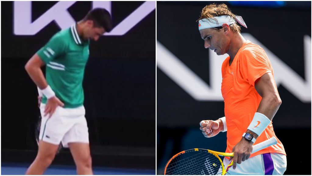 Nadal siembra la duda sobre la 'lesión' de Djokovic: "Si tienes problemas físico no ganas"