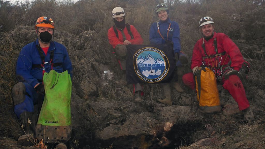 Descubren en Puerto Lumbreras una sima de 80 metros de profundidad Descubren en Puerto Lumbreras una sima de 80 metros de profundidad