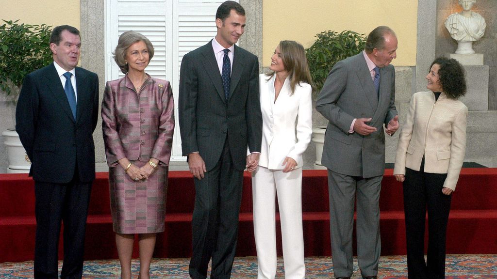 La pedida de mano de Felipe y Letizia en Zarzuela