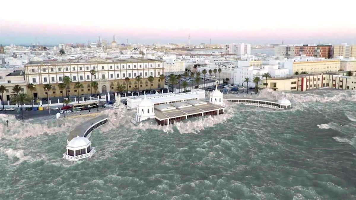 Cádiz se prepara para un posible tsunami de seis metros: así se está protegiendo Chipiona