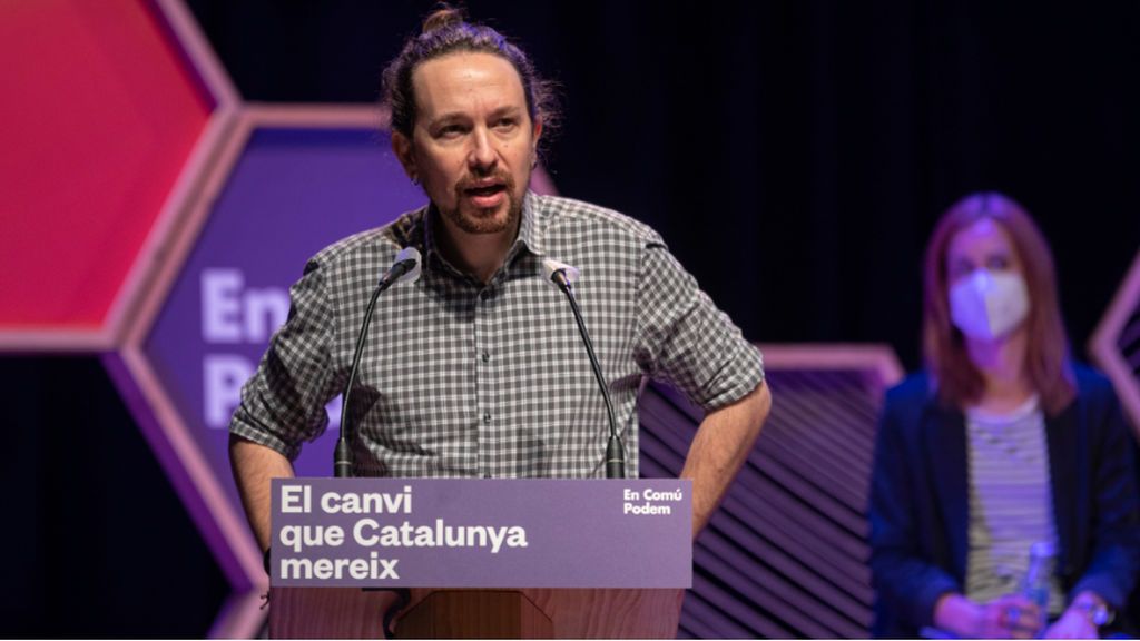 En directo: Iglesias acompaña a Jessica Albiach en el cierre de campaña de las elecciones catalanas En directo: Iglesias acompaña a Jessica Albiach en el cierre de campaña de las elecciones catalanas