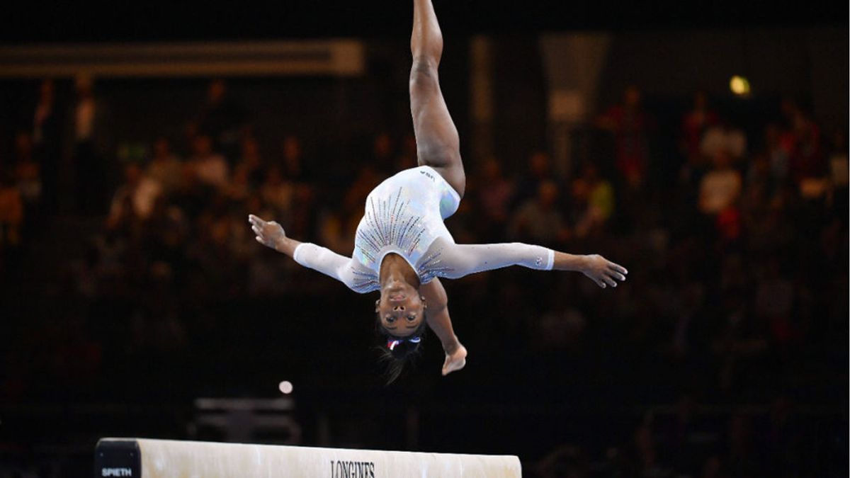 La 'barbaridad' de Simon Biles desafiando nuevamente la gravedad: el salto de potro para los 'elegidos' La 'barbaridad' de Simon Biles desafiando nuevamente la gravedad: el salto de potro para los 'elegidos'