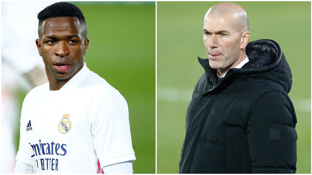 Vinicius llamó a Zidane para disculparse.