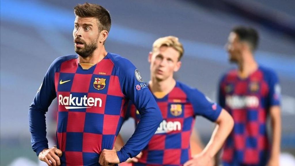 Piqué recibe el alta médica tras dos meses y medio lesionado: Koeman le recupera para el duelo ante el PSG