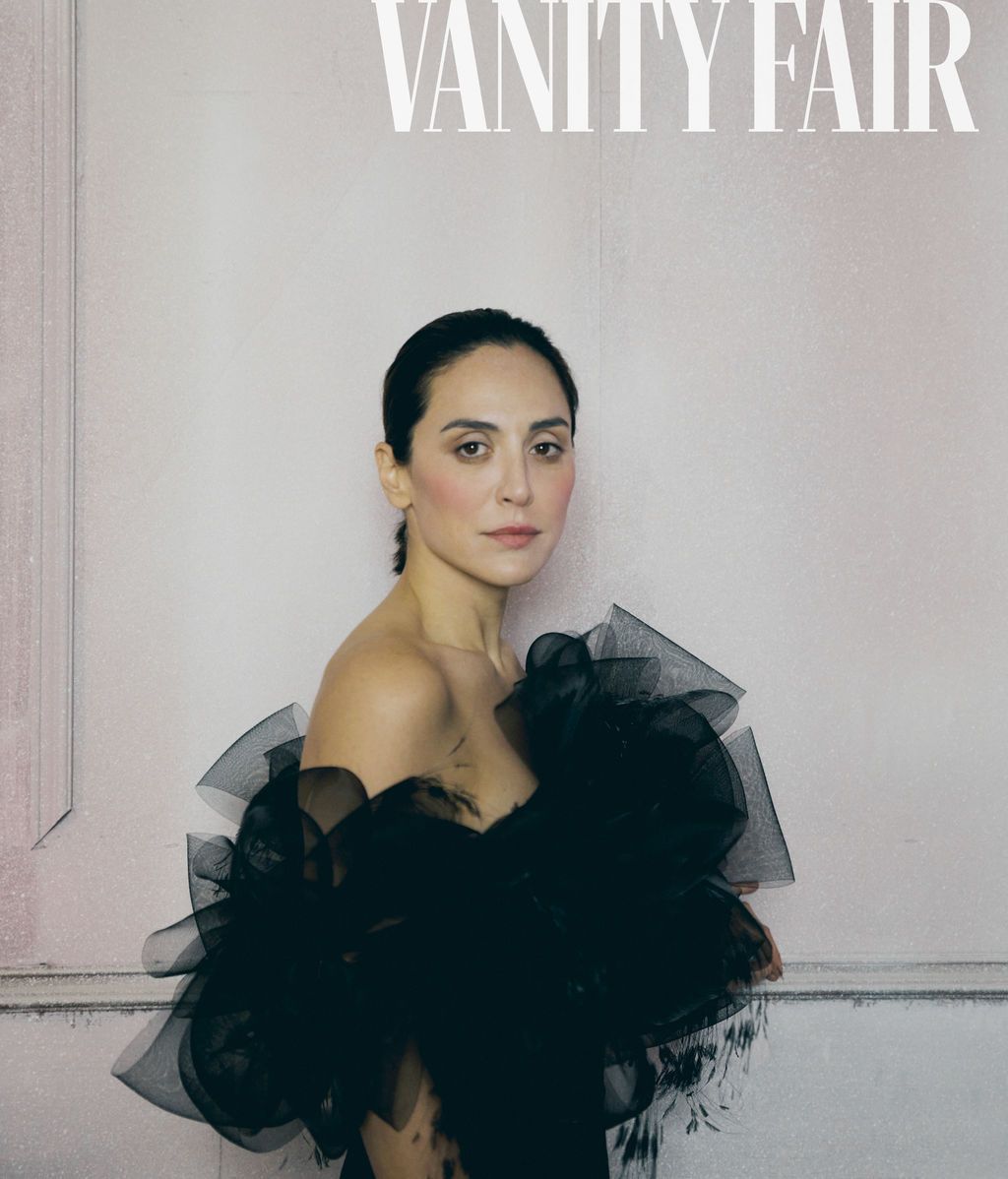 Tamara Falcó, en la sesión de fotos de la revista