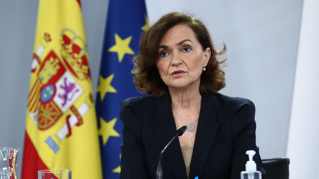 “Lo haremos bien”: Carmen Calvo frena las urgencias de Irene Montero por sacar adelante la ley Trans “Lo haremos bien”: Carmen Calvo frena las urgencias de Irene Montero por sacar adelante la ley Trans