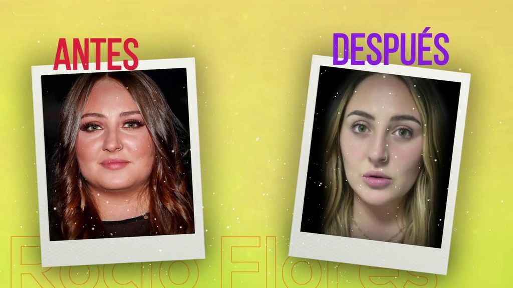 El cambio radical de Rocío Flores