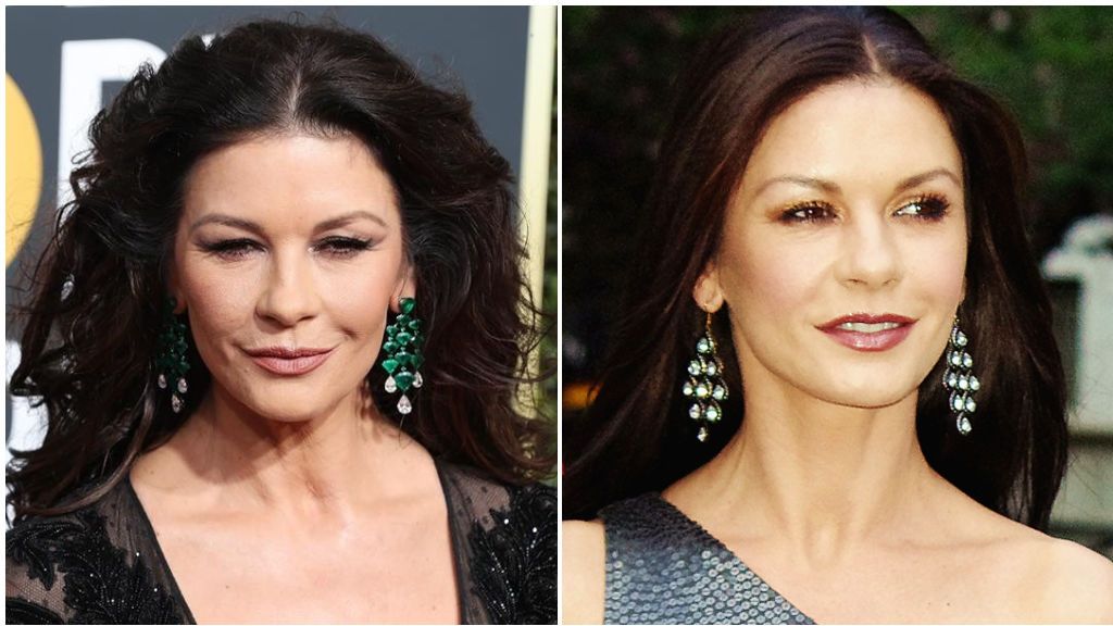 También, el aspecto de Catherine Zeta-Jones ha cambiado mucho en los últimos tiempos.