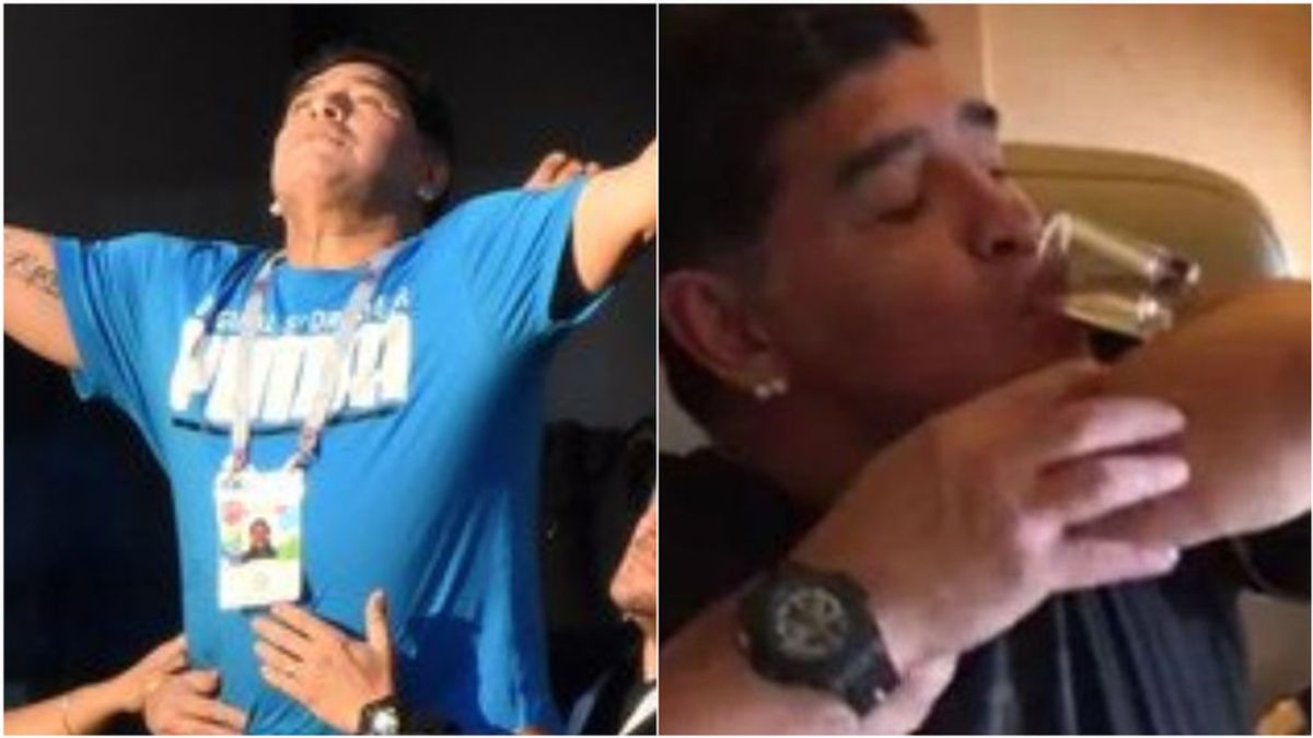 Daban a Maradona los medicamentos mezclados con cerveza para que no molestara: "Como Diego no dormía, hacía eso con las pastillas”
