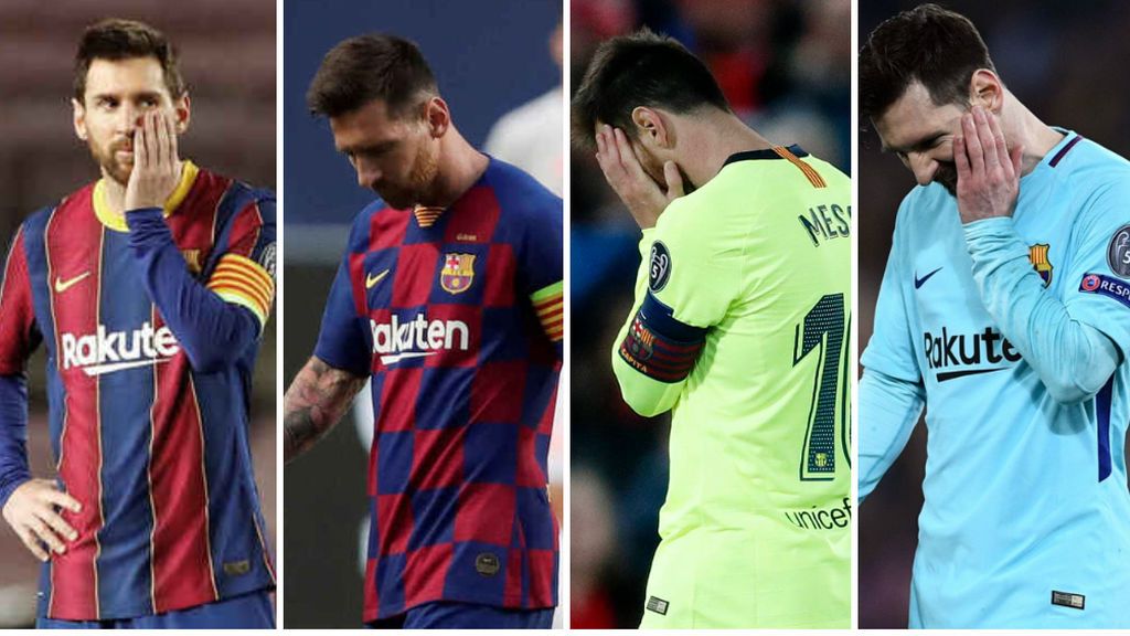 Roma, Liverpool, Bayern y PSG: las cuatro decepciones de Messi en Champions que condenan su futuro en el Barça