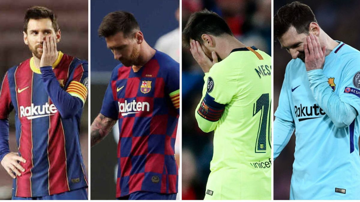 Roma, Liverpool, Bayern y PSG: las cuatro decepciones de Messi en Champions que condenan su futuro en el Barça Roma, Liverpool, Bayern y PSG: las cuatro decepciones de Messi en Champions que condenan su futuro en el Barça