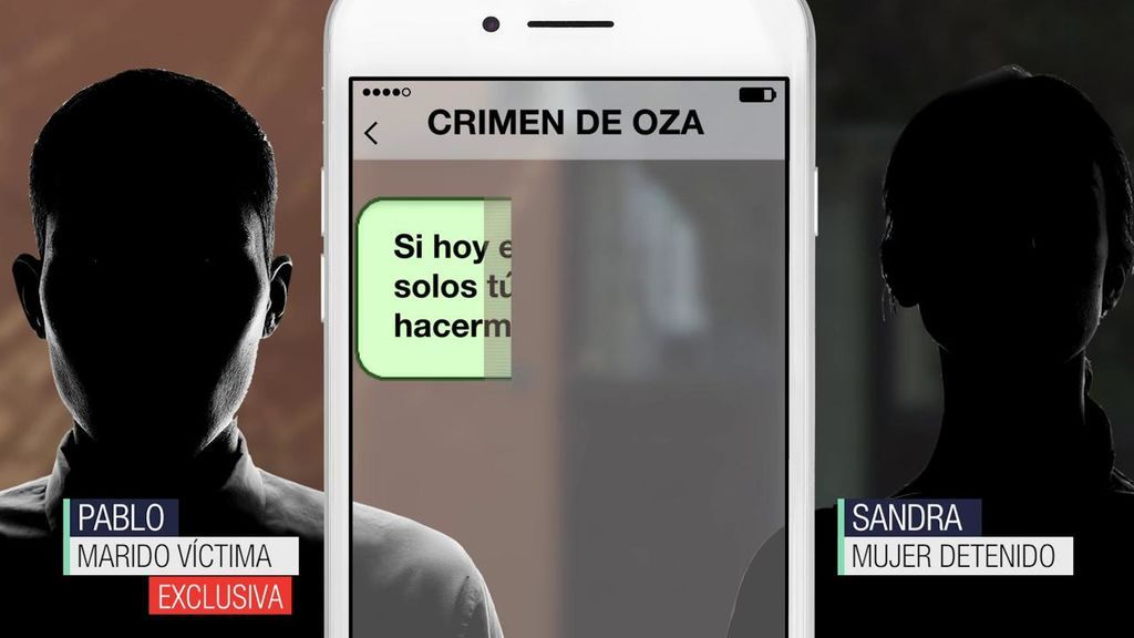 Los WhatsApp del Crimen de Oza: muestran la verdadera relación entre el marido de la víctima y la mujer del asesino