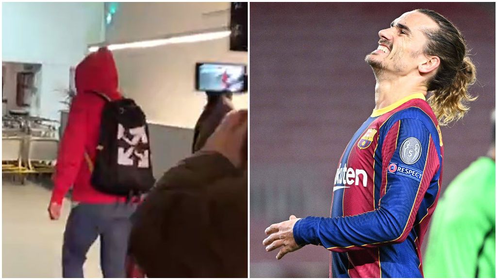 Griezmann cogió un vuelo para disfrutar de dos días libres.