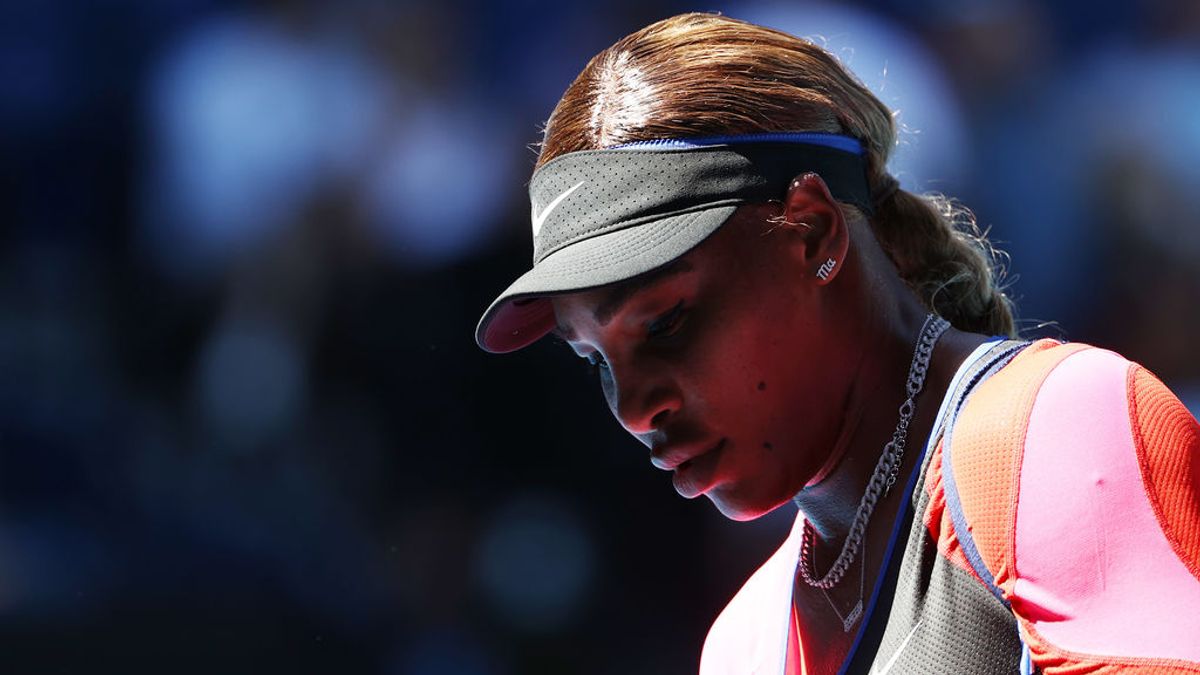 Serena Williams abandona llorando la rueda de prensa del Open de Australia tras caer eliminada en semifinales Serena Williams abandona llorando la rueda de prensa del Open de Australia tras caer eliminada en semifinales