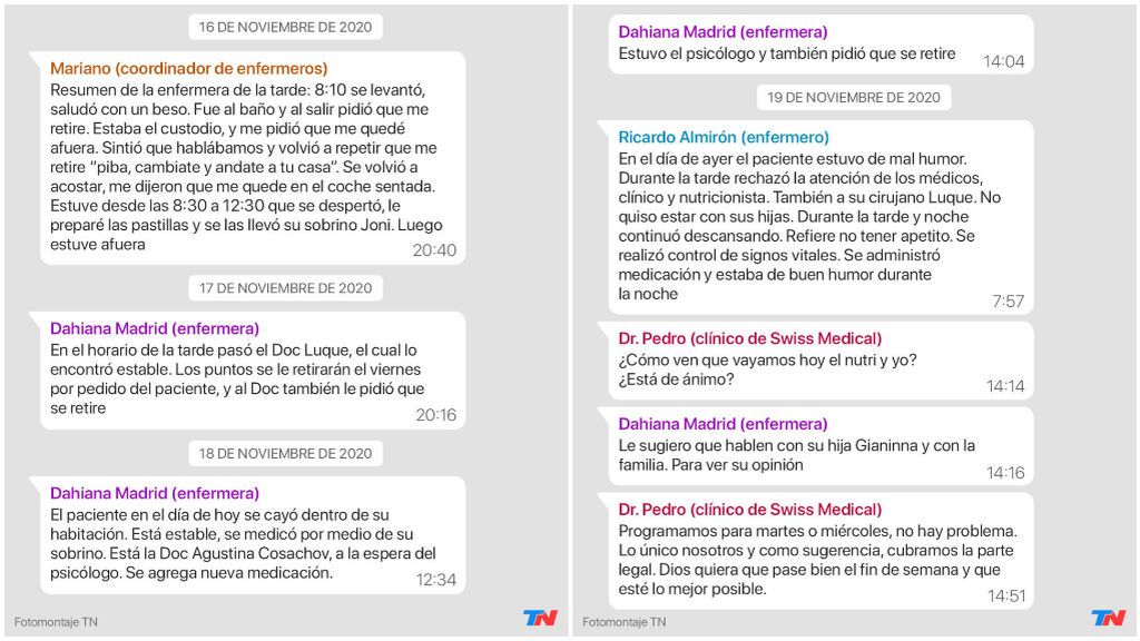 TN Noticias hace la reconstrucción de la publicación de Telam.