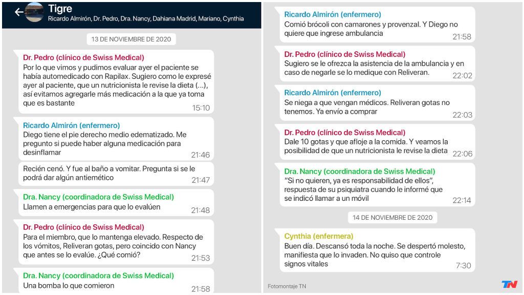 TN Noticias hace la reconstrucción de la publicación de Telam.