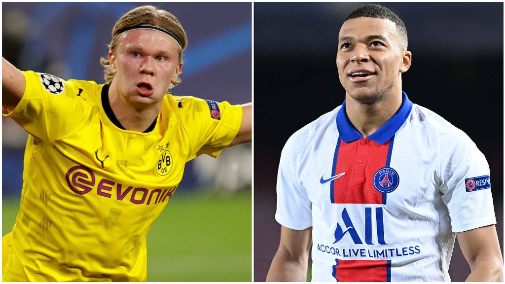 Haaland y Mbappé, el cambio de ciclo en el fútbol mundial.