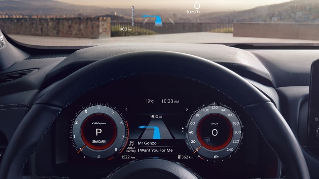 All-New Nissan Qashqai Première Edition - HUD 3-source