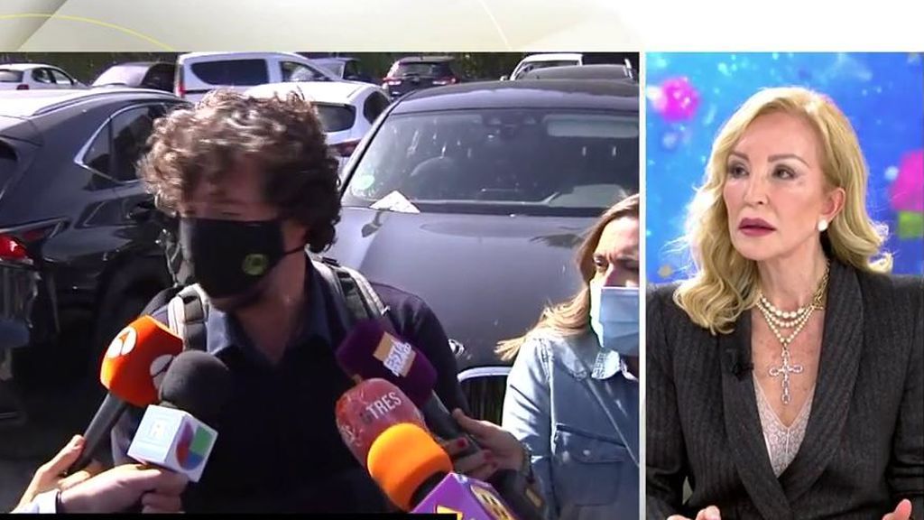 Carmen Lomana se vuelve a pronunciar en el conflicto de Miguel Bosé y Palau