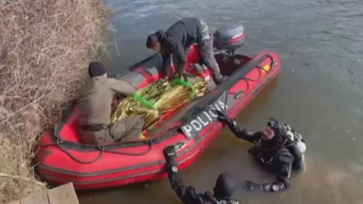 Rescatan el cadáver de un chico de 20 años en el río Duero en Soria Rescatan el cadáver de un chico de 20 años en el río Duero en Soria